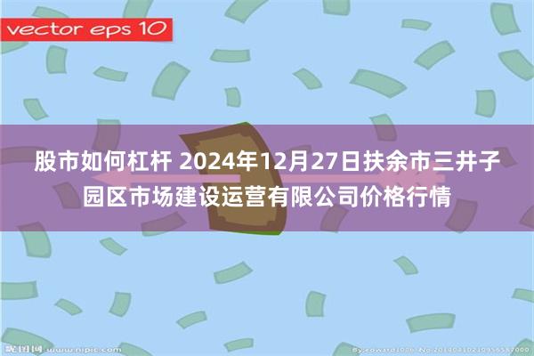 股市如何杠杆 2024年12月27日扶余市三井子园区市场建设运营有限公司价格行情